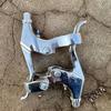 Silbernes Aluminium Dreifinger-Klapp-Mountainbike-Bremshebel