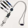 Adjustable Neckband Keychain Multi-Function Mobile Phone Lanyard Anti-Lost Badges Id Card Clip Lanyard Neck Straps Key Chain