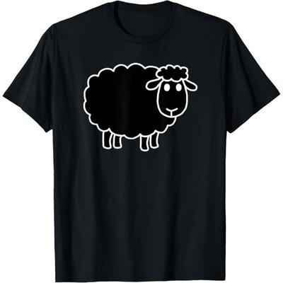Sheep That Is Black, Funny, Jokes, Sarcastic T-Shirt(1)