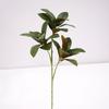 75cm Simulated Magnolia Tree Branch Real Touch Green Plants  Outdoor Garden Decor