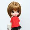 Linfairy Inch Doll Wig 9-10 (Light Brown)