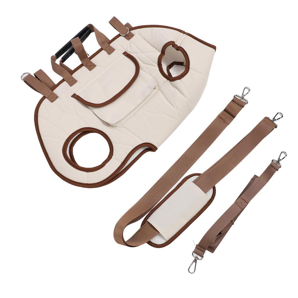 Dog Lift Harness Pet Carrier Bag Portable Breathable Multifunctional Traction Backpack Cat Bag for Outdoor