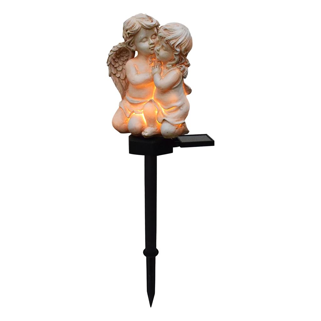 Garden Courtyard Decoration, Solar Lights, Outdoor Resin Floor Mounted Lights, Handicrafts