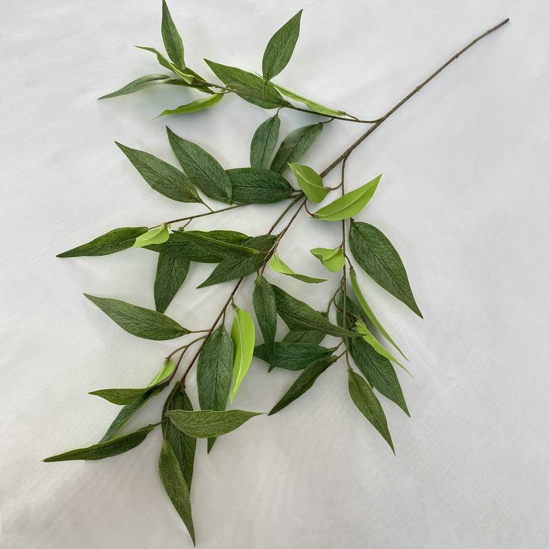 

Зелені штучні квіти для весільних квіткових композицій та фотореквізиту