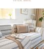 Sofabezüge aus Baumwolle und Leinen für Wohnzimmer, kariert, gestreift, Sofatuch, Couchbezug, Sofabezug, moderner minimalistischer Ecksitzbezug