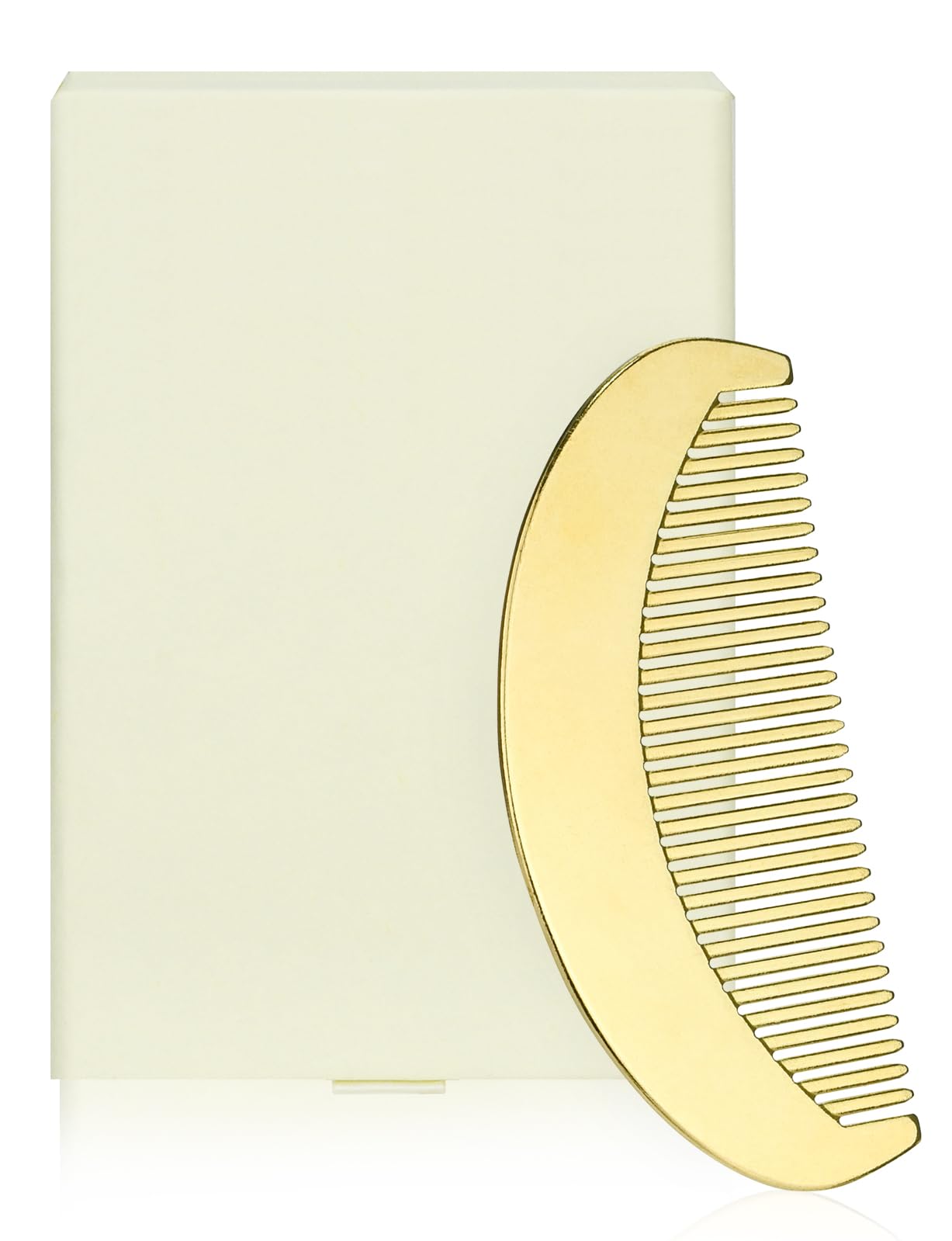 

Расческа Mellbree Brass Comb Scalp Care предотвращает распространение волос, эффект массажа в салоне, антистатический [антибактериальный/антистатический] и