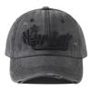 Fashion Letter Embroidery Baseball Cap Retro Washed Shabby Dad Hats Outdoor Cycling Travel Adjustable Sun Hats For Women Men