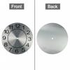 9.5 Inch Clock Face Aluminium Clock Dial Arabic Numeral Clock Dial