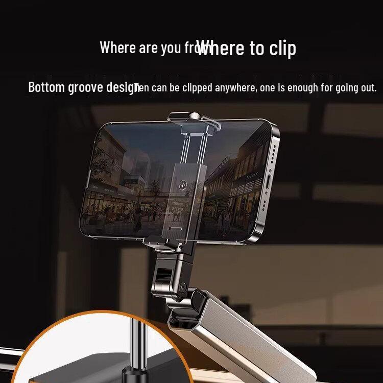 Universal Mini 360° Rotation Foldable Stand for Home, Office, Travel, and Photography