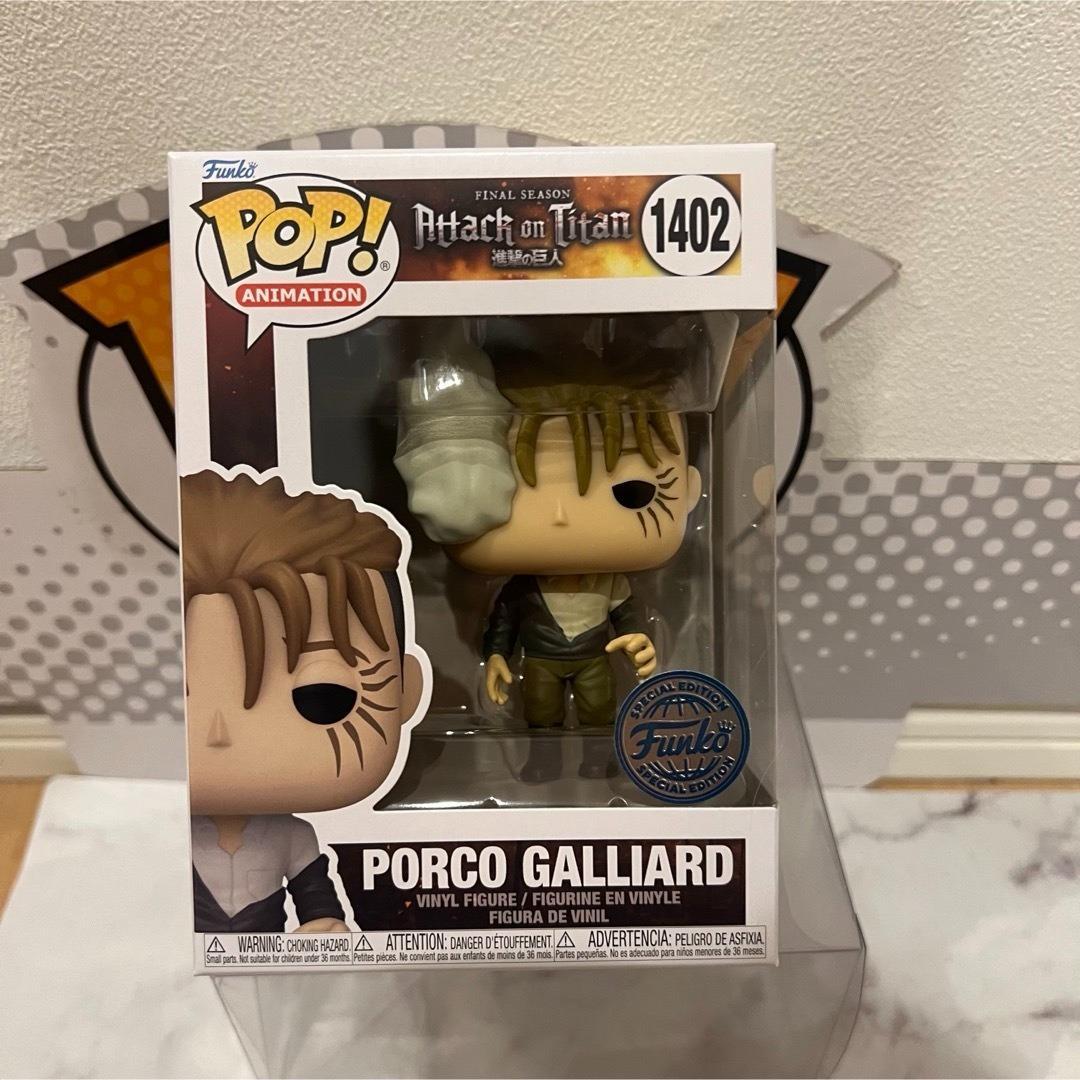 

[USED] Limited FUNKO POP! Attack on Titan Porco Galliard