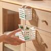 Wall Basket 2 Pieces Extendable Baskets For Kitchen Hollow Portable Organizer For Shower Railing Refrigerator Door Kitchen