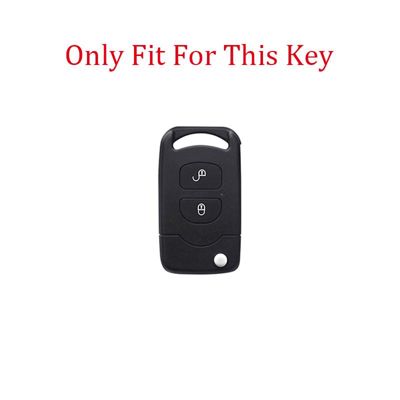 Styling Mouldings New Simulated Leather Car Key Cover Remote Fobs Key Case Protector Keychain Holder For FAW JH6/J6P/J6L Auto Ac