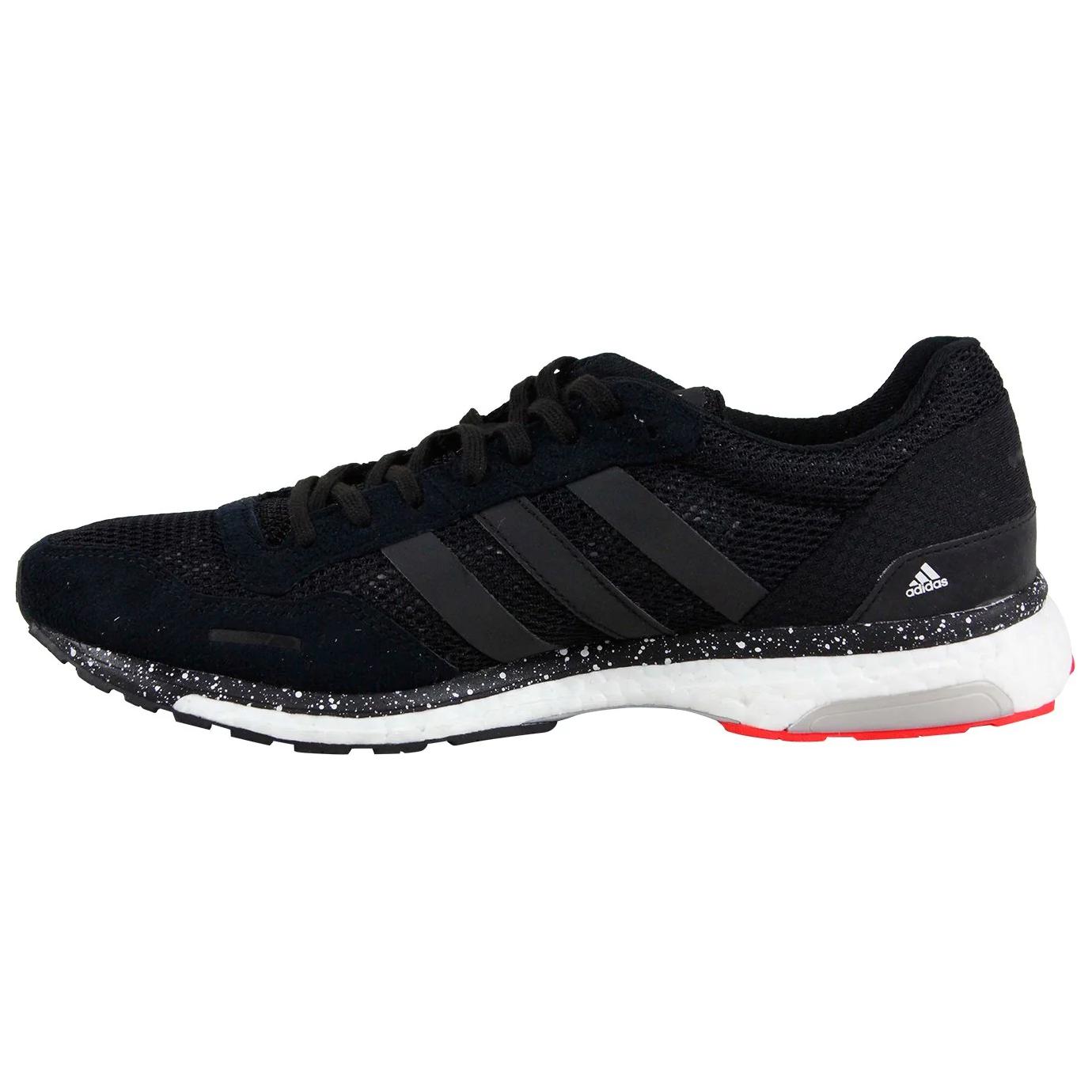 

Adidas Adizero Adios 3 Black Speckled Men Sneakers Core-Black Hi-Res-Red Bright-Blue CM8356 42⅔
