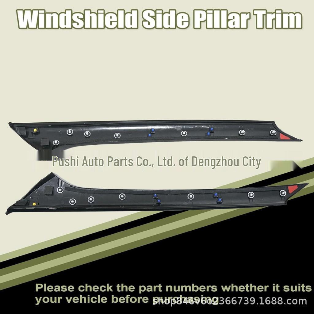 86170C9000 and 86180C9000: Fits Hyundai IX25 Creta Windshield A-Pillar Triangle Outer Trim Panel.