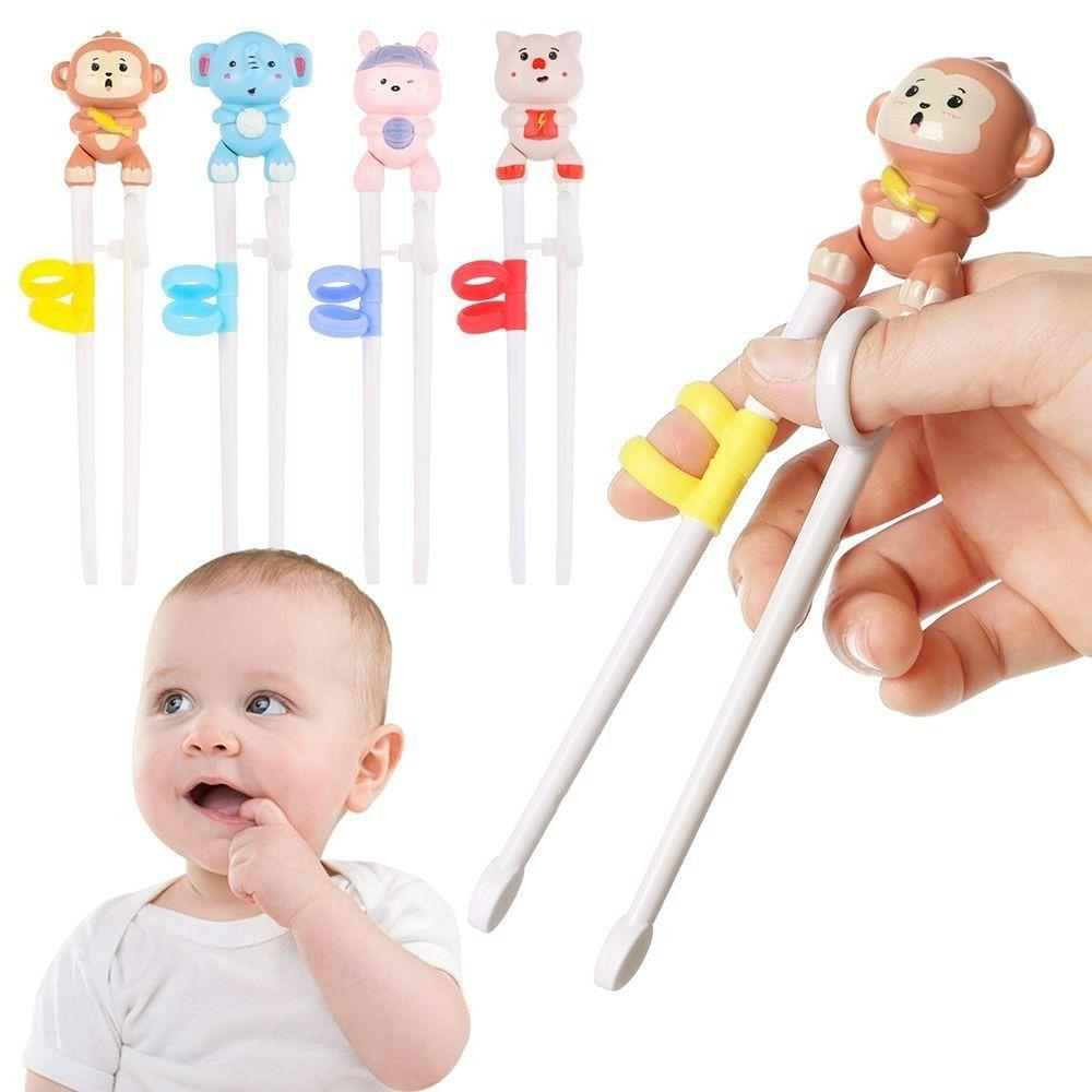 Cute Baby Kids Beginner Chopstick Learning Chopsticks Training Chopsticks Eating Helper
