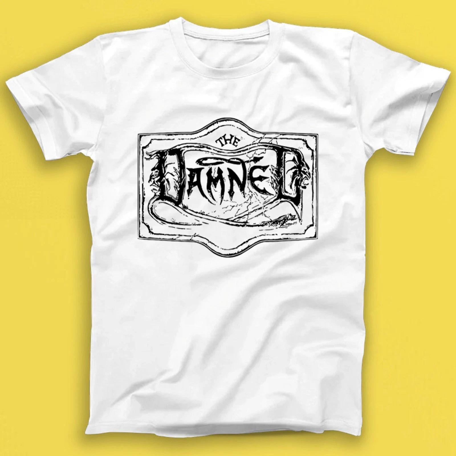 Damned The Black Album Punk Rock Music Gift Tee T Shirt T6032 M