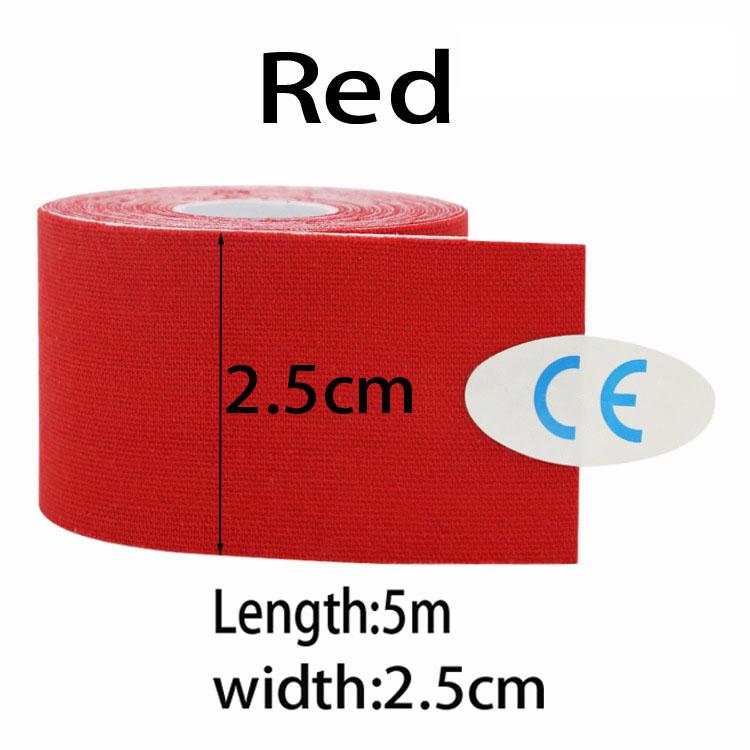 5M Kinesiology Tape Waterproof Facial Lifting Band Medical Finger Ankle Bracelet Sports Straps Gym Boxing Accessories