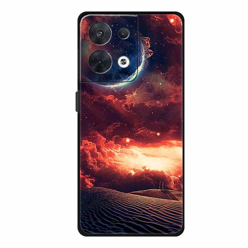 Animal Case For Oppo Reno 8 5G Soft Silicone Wolf Back Cover for OPPO Reno8 Pro + Plus Coque Reno 8 Pro 5G Cartoon CPH2359 Funda