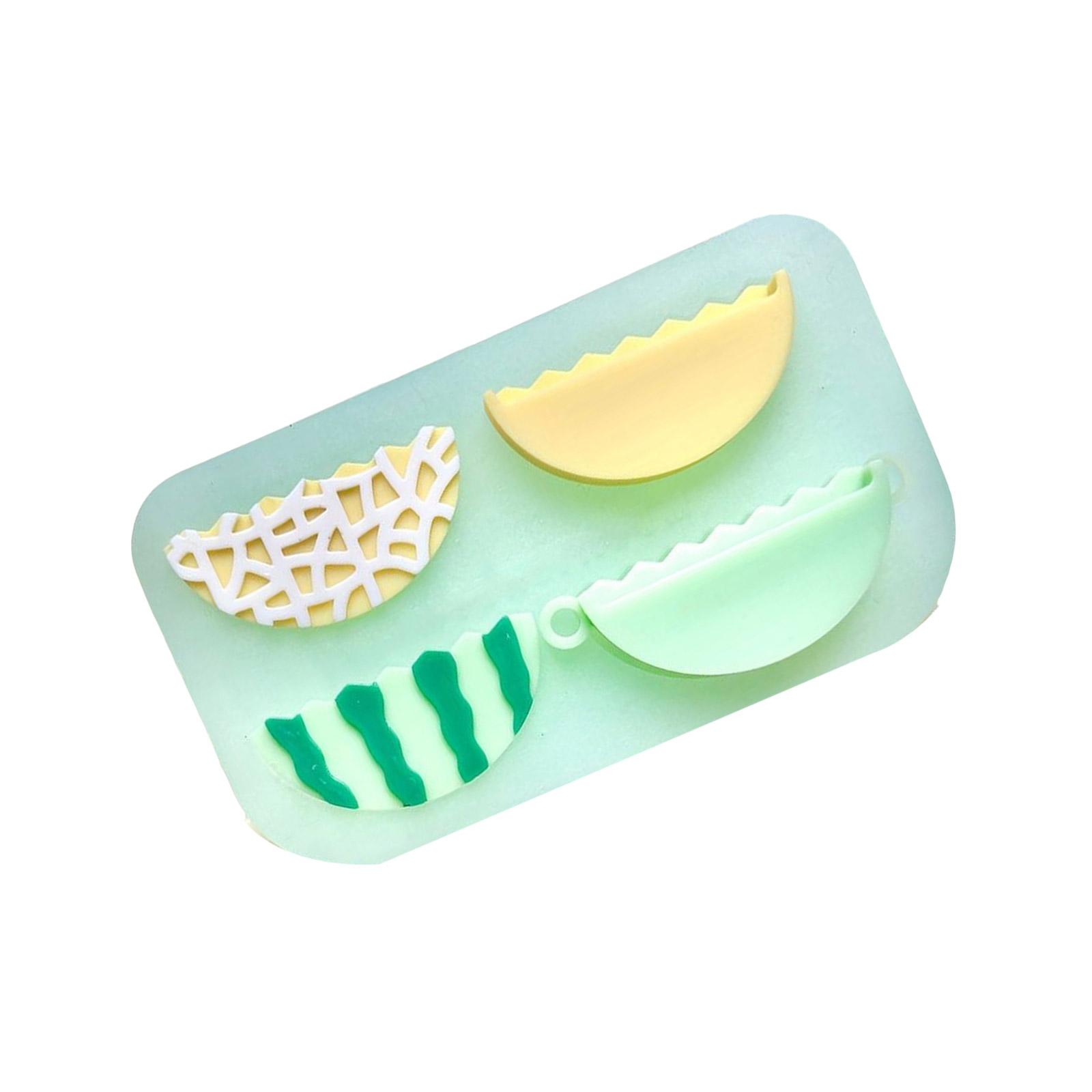 

Силиконовая форма для мастики Многоцелевая форма для дыни и шоколада Легко моющаяся Дизайн для десертов и аксессуары для торта