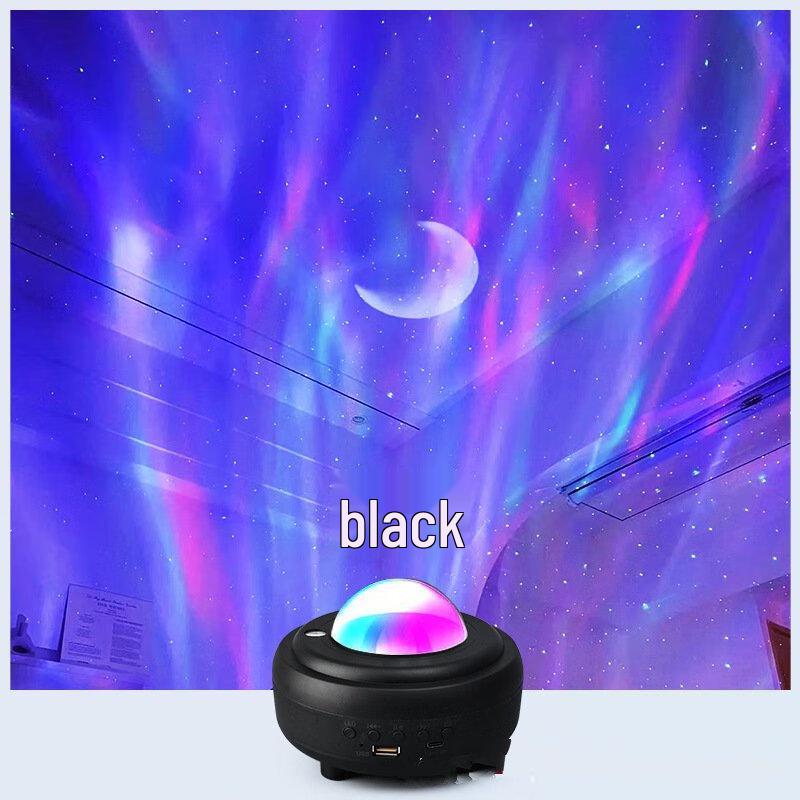 Pailide Starry Sky Aurora Bluetooth Speaker Night Light