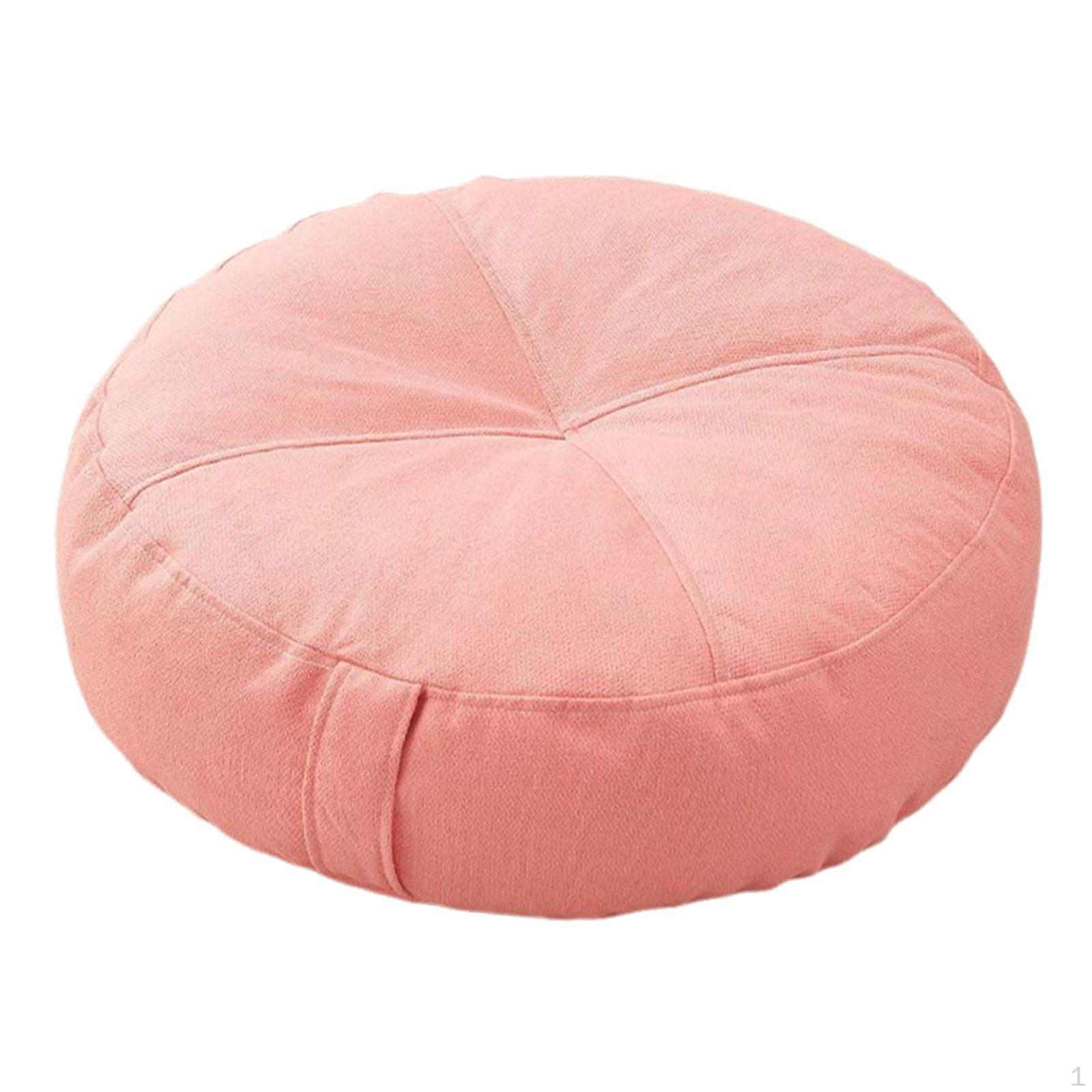 

Round Floor Cushion Meditation Pillow Decorative Pillows for Adults And Kids, Indoor, Outdoor, рожевий