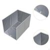 Cat Enclosure Open Top High Sided with Removable Mat Waterproof Practical Accessory Guard