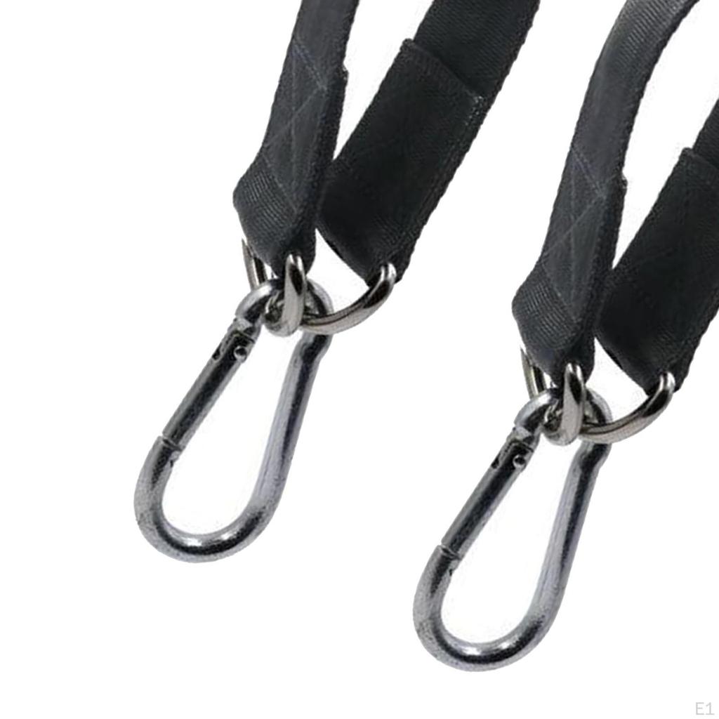 150kg Swing Hanging Straps Kit Gym Strap Webbing W/ D- Hooks