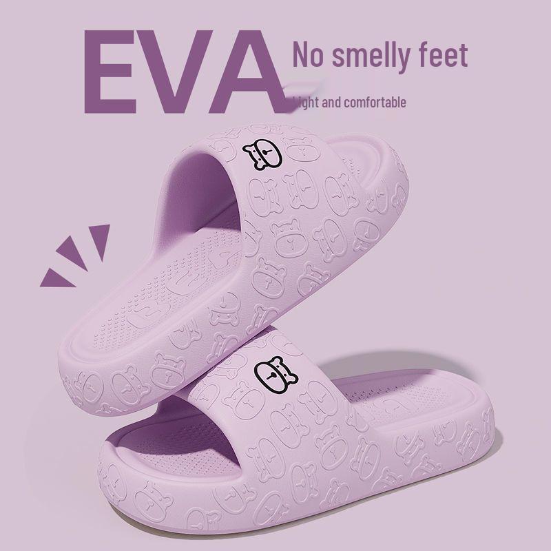 Buy One Get One Free: Women's Non-Slip, Odor-Resistant Summer Slippers - Silent EVA Design for Couples.