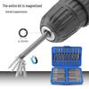 Electric Drill & Bit Tool Set: Phillips, Slotted, Hex, Triangle, Torx & Irregular Bits