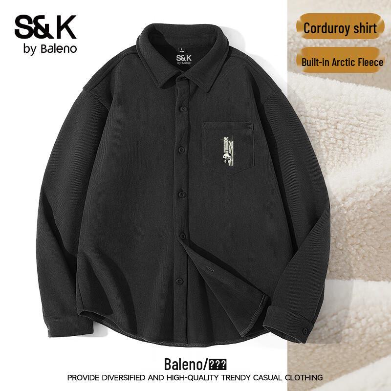 Baleno S&K Series Men s Winter Corduroy Shirt 3XL
