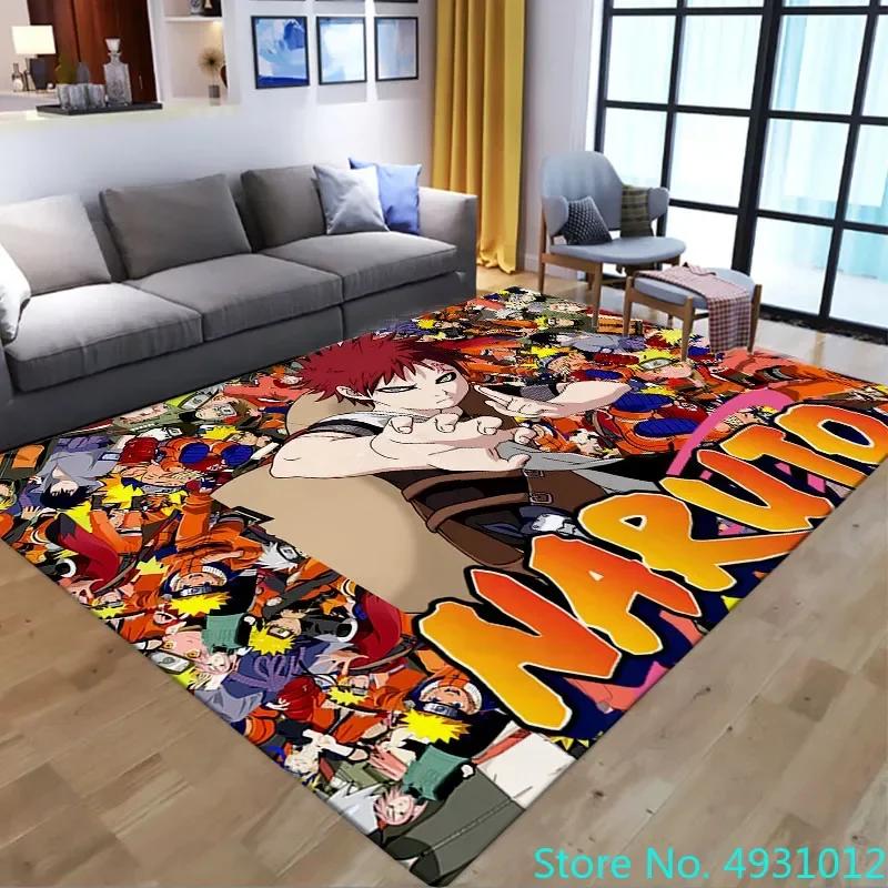 Anime Hot Uzumaki Naruto Love Rug Carpet Living Room Bedroom Bedside Soft Comfortable Children Kids Anti Slip Floor Mat