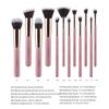 Neues 11/12/16 Schwarz-Gold Make-up Pinsel Set Weiches Haar Puderpinsel Foundation Pinsel Highlighter/Aufhellungs Pinsel