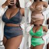 Plus Size High Waist Sexy Bikini Swimsuit
