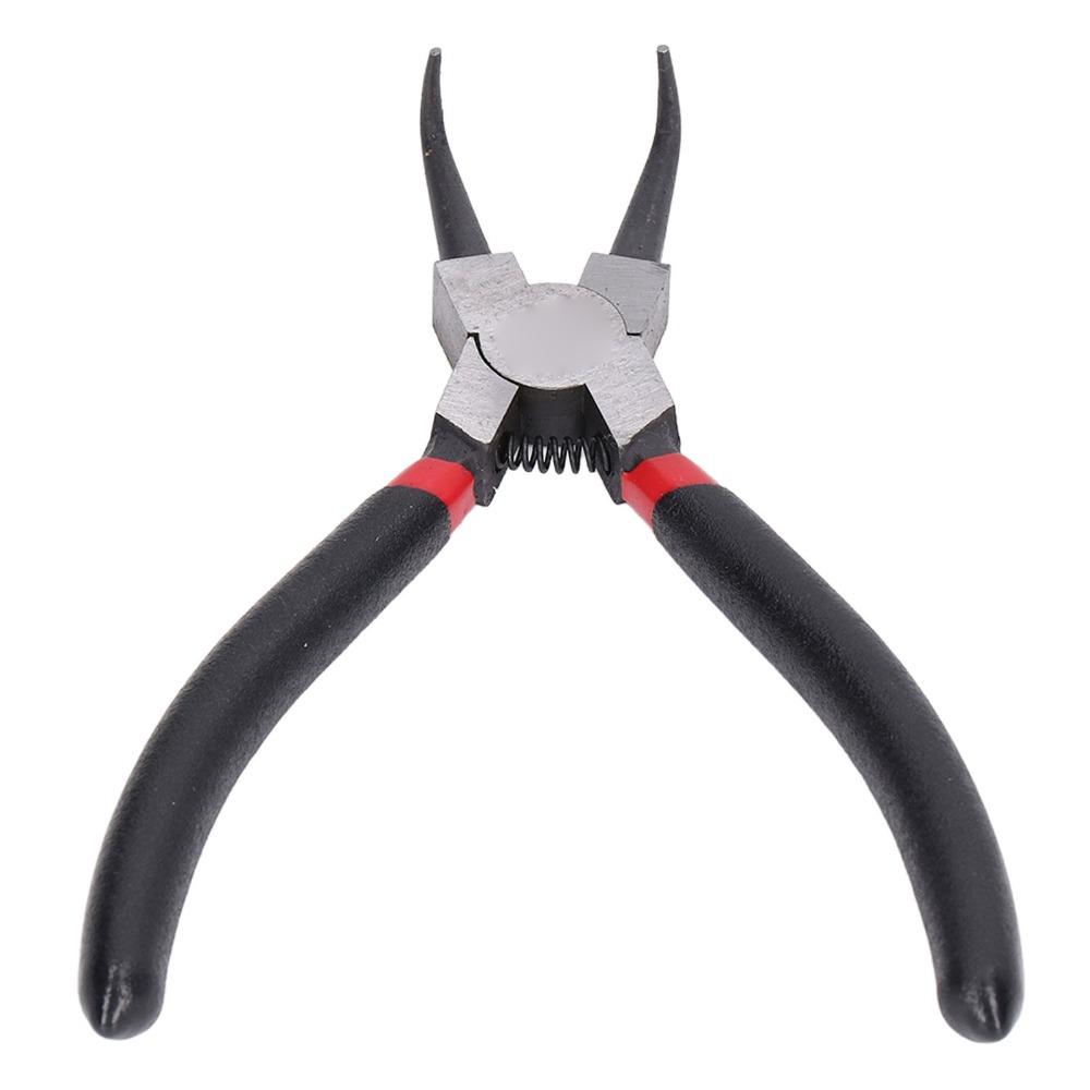Rubber Handle Snap Ring Pliers Carbon Steel Circlip Pliers Retaining Ring Pliers Automotive Repair