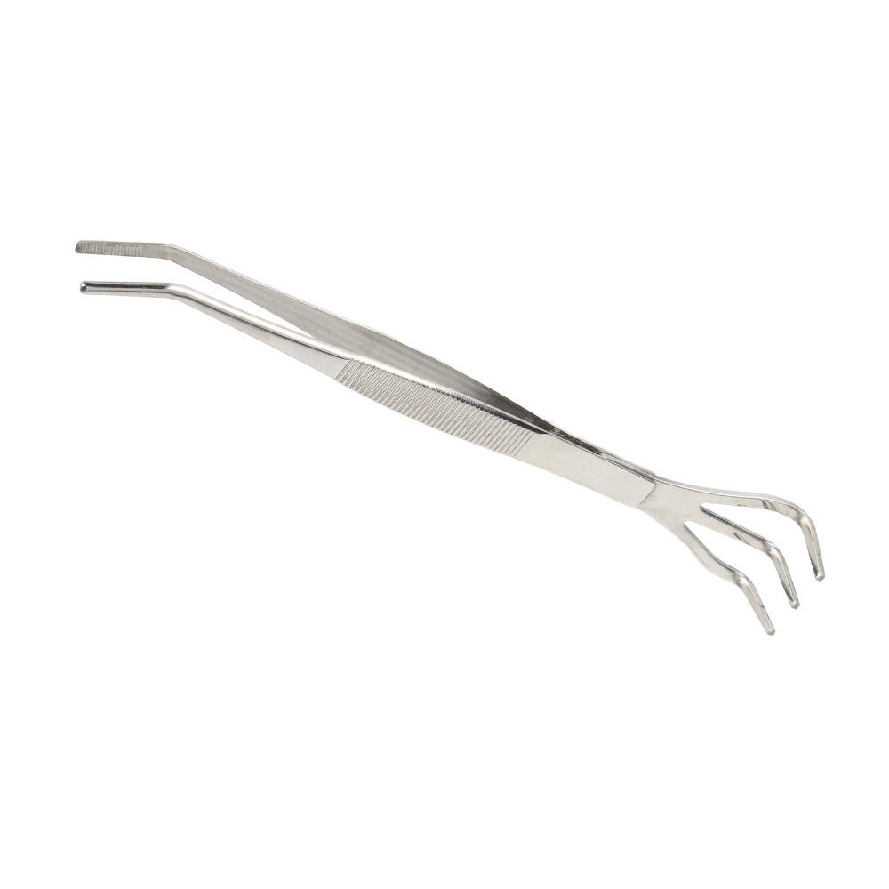 Stainless Steel Bonsai Tweezers Lightweight Gardening Tool Durable Root Rake  Potted Plants