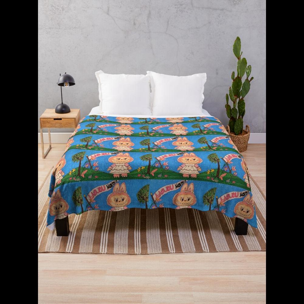 Spring Collection Soft Throw Blanket for Cozy Moments Home Textiles 75X95CM