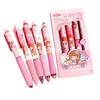 5Pcs Cute Cartoon Capybara Erasable Pen  Writing Smooth Quick-Drying Gel Pen Replacement Pen Core Office Supplies Gifts