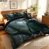 Levi Ackerman Pattern Bedding Home Decoration Birthday Gift ( 1 Duvet Cover + 2 Pillowcase, Without Core),fan Merchandise.