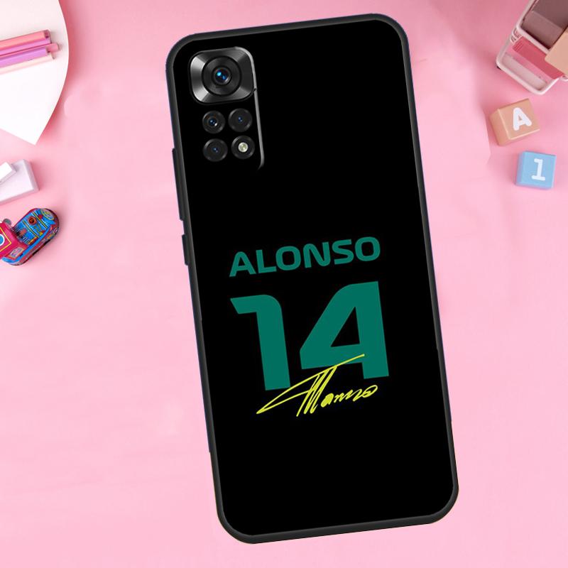 

Чехол для телефона Фернандо Алонсо для Xiaomi Redmi Note 11 10 9 8 12 Pro Turbo 9S 10S 11S 12S 9A 9C 10C 12C Redmi Note 9 Pro