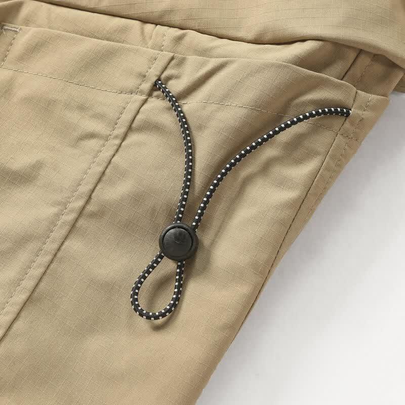 Men's Plus Size Multi-Pocket Cargo Pants