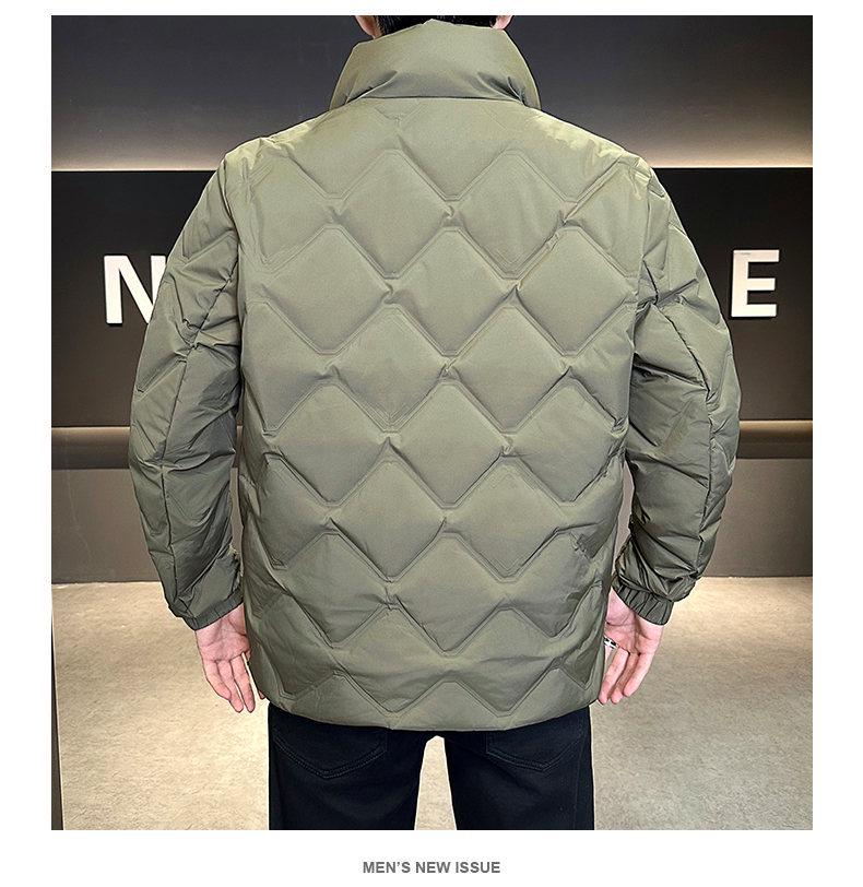 GX7782 Herrjacka med ståkrage och dun - Snygg och varm vinterjacka