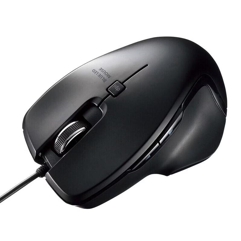 SANWA BLC180 Ergonomic Type-C Wired Mouse