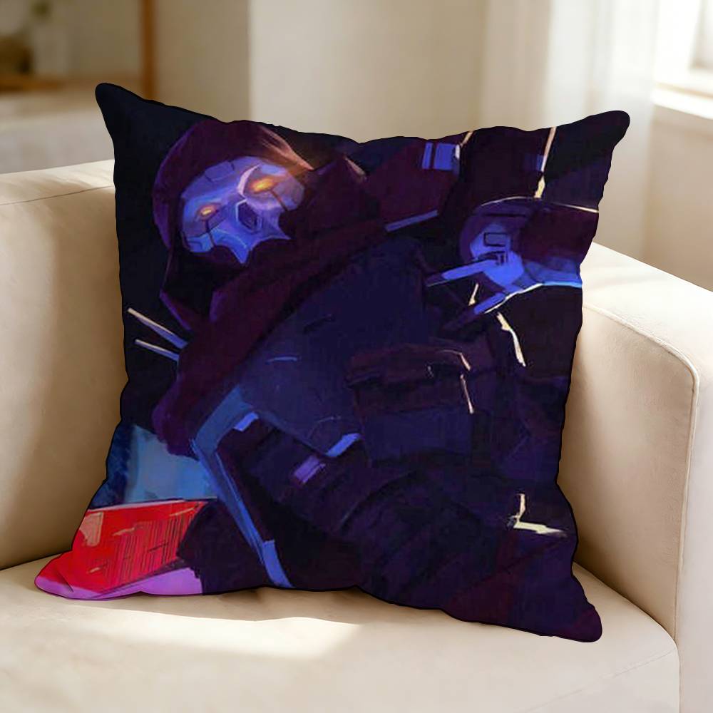 Tactical shooter A-Apex L-Legends Square Double-Sided printed Pillow Case Bedroom Bedside Pillow Sofa Cushion Cover