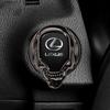 AJA1 Car Engine Start Cover Skull Logo Switch Button Protection Cover For Lexus CT200h NX300h RX300 RX330 EX300h F Sport IS RX450h