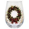 Christmas Stemless Wine Glasses Holiday Glassware Magical Christmas Glass Cup Christmas Glass Art Cup for Unique Christmas Gifts