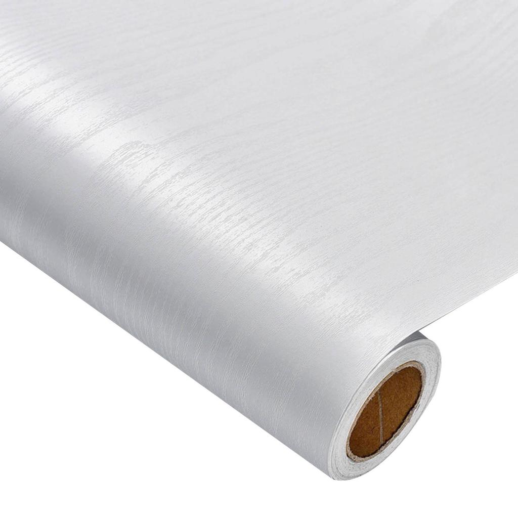 High-End Wood Grain Self-Adhesive Sticker for Furniture, Wardrobe, and Wall Renovation.