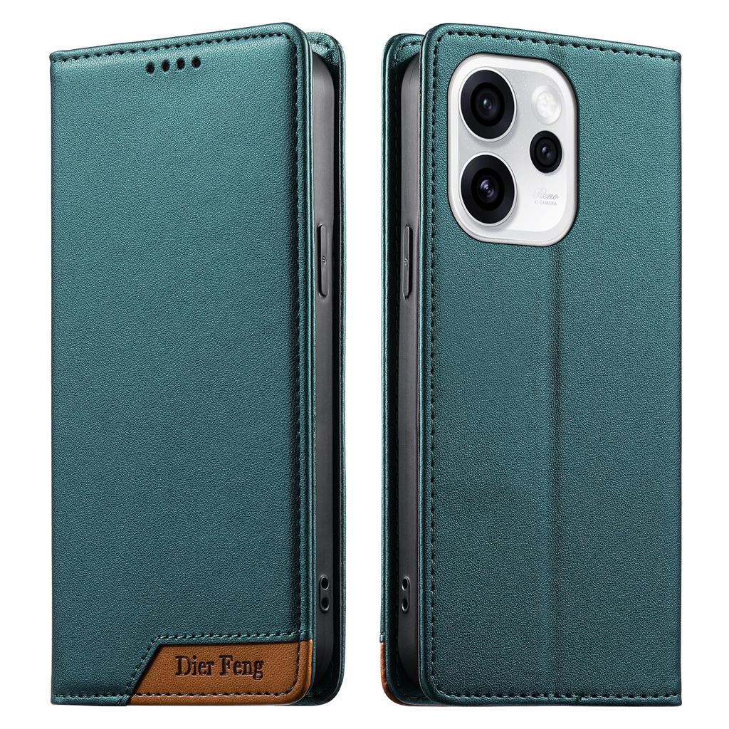 For itel City 100 4G Leather Case Wallet Stand Retro Texture Phone Cover