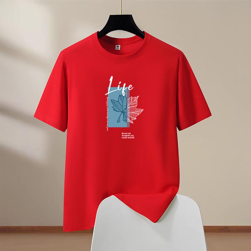 Übergröße 6XL T-Shirt Übergroße T-Shirts Herren Sommer Kurzarm T-Shirts Mode Lässig Druck Sport Tops Tees Männlich Tees