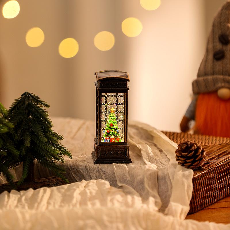 Jul Jultomte Kristall Vindlykta Ornament & Gåva