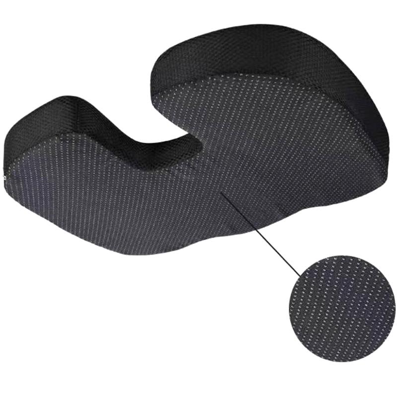 Cestovní sedák Paměťová pěna Polštář ve tvaru U Na židli Podložka Polštář do auta Kancelář Podpora kyčlí Masáž Ortopedický polštář